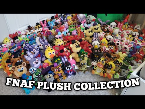 MY ENTIRE FNAF PLUSH COLLECTION!!!