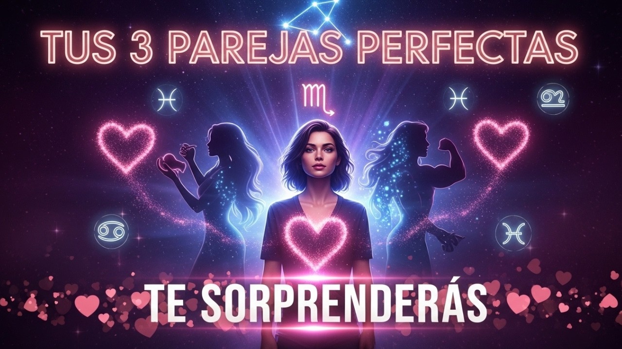 ESCORPIO: Estos 3 Signos Son Tu Pareja Perfecta (Te Sorprenderás)