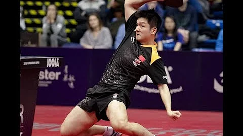 Fan Zhendong brutal forehand slice! Watch to the end!