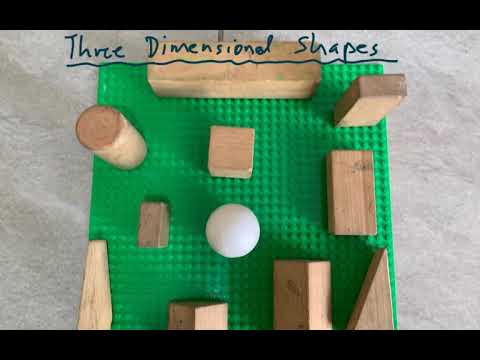 Three dimensional shapes and their properties - YouTube