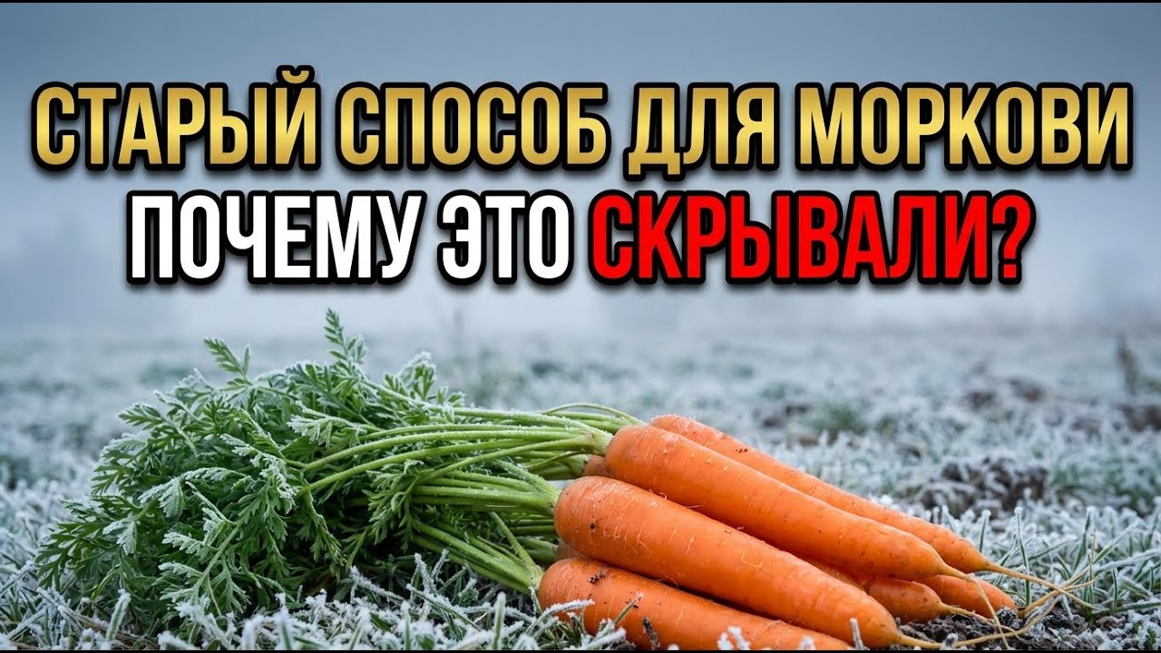 Больше никогда не прореживайте морковь благодаря этому «утерянному» садовому трюку