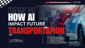 The Future of Transportation with AI 🚗✈️ | Self-Driving Cars, Drones & Hyperloop