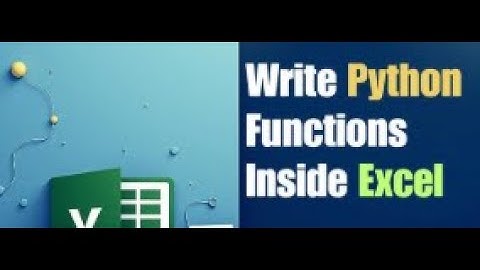 Top 10 Python Functions You Can Use in Excel Today! #IPTExcelSchool