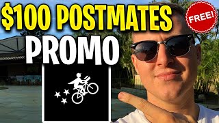 Postmates Promo Code $100 (MUST WATCH!) How to get a free Postmates Coupon for your Next Order!