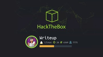 HackTheBox WriteUp Walkthrough