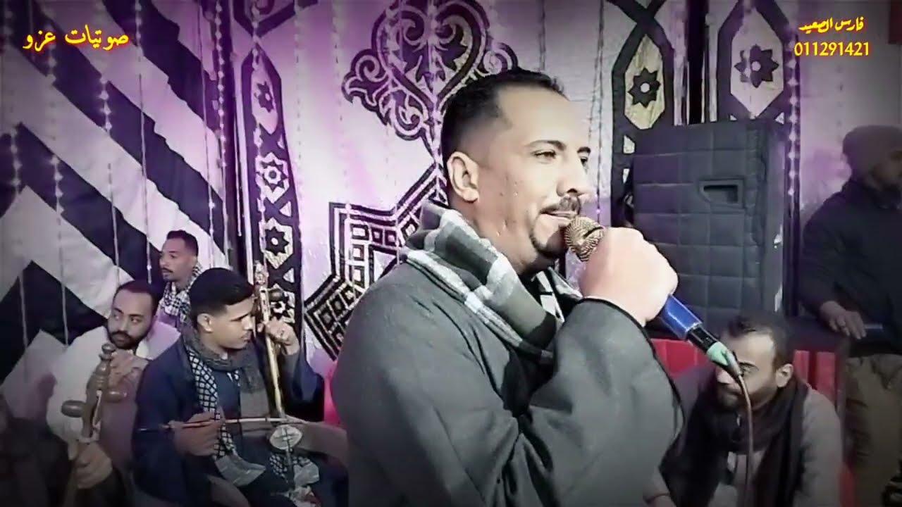 مهرجان مركز ابو تشت قريه المحارزه مع فريق فارس الصعيد عماد خميس القناوي