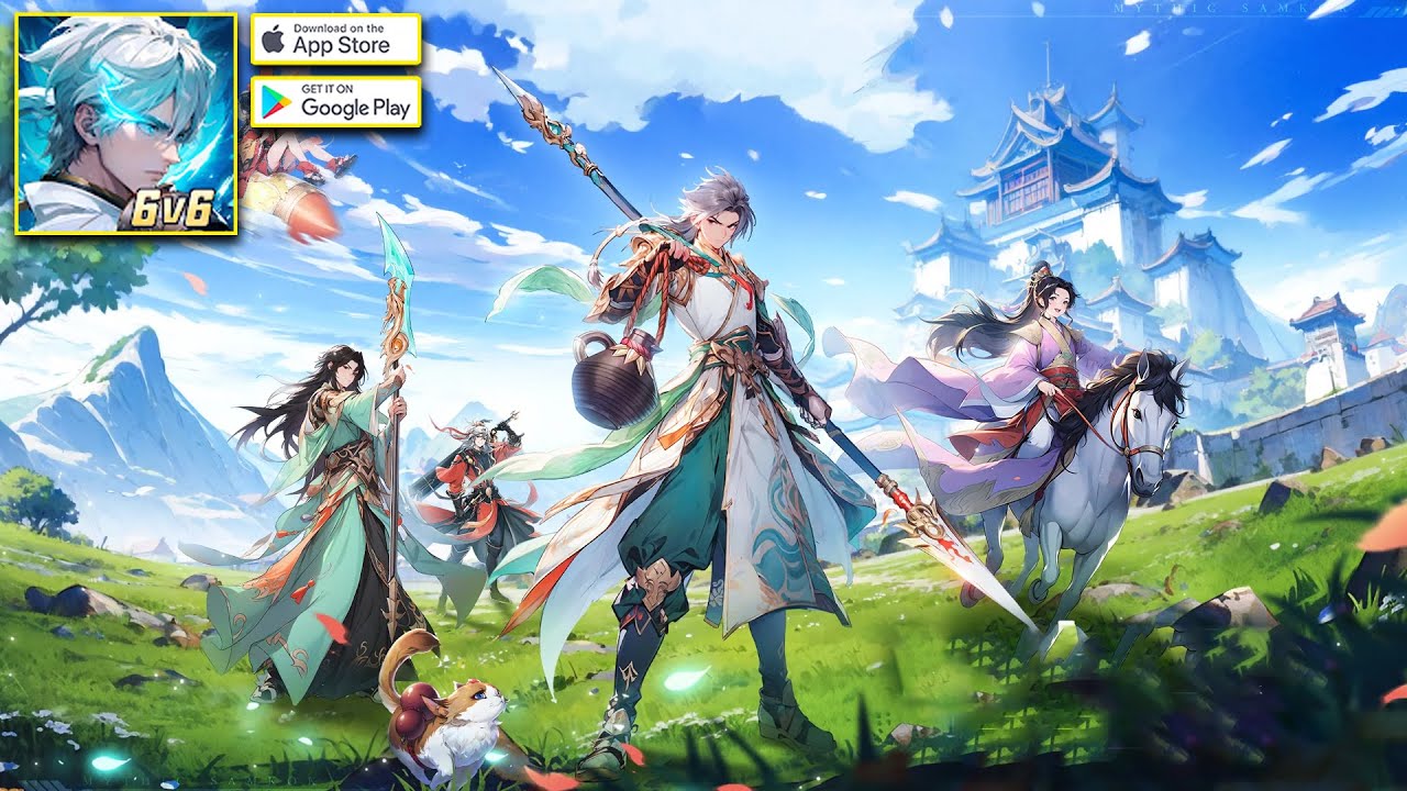 Mythic Samkok // Revive Classic Dynasty Heroes - Gameplay (Android & iOS)