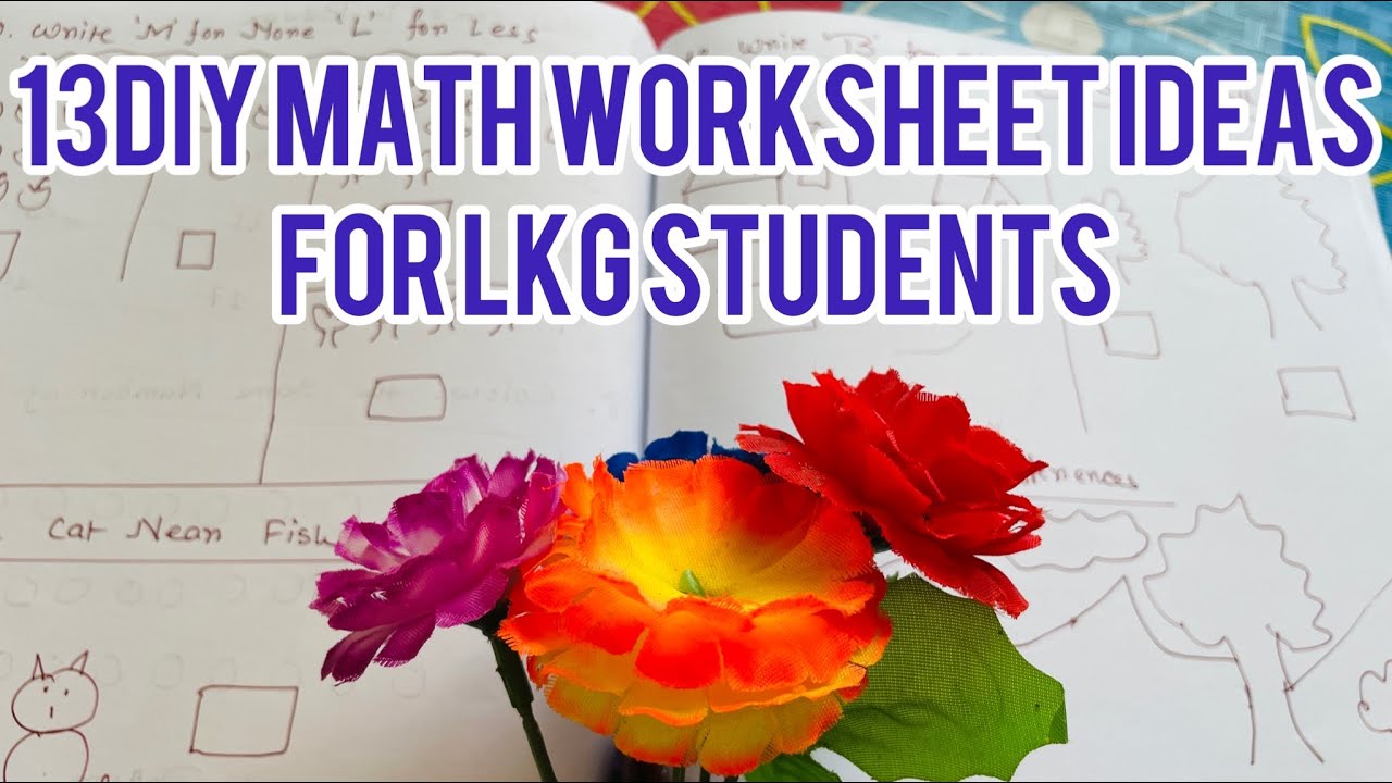 13 Diy Math Worksheet Ideas For 3 4 Year Old Kids Math Worksheet 