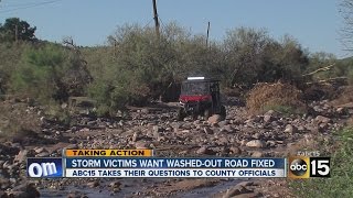 Full New River residents upset road still blocked after big storms News