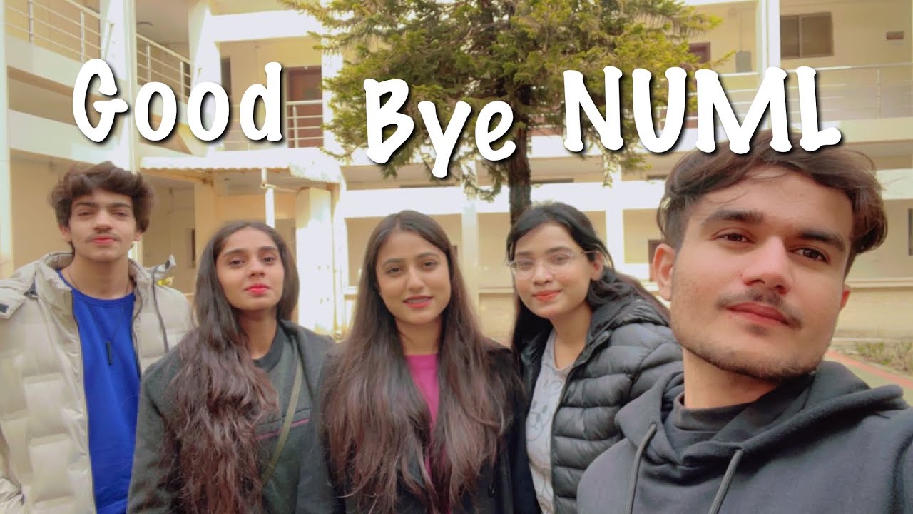 My last day at NUML good bye 2023.