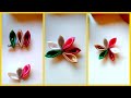 Amazing ribbon flower work hand  عمل أزهار من الساتان بطريقة سهلة