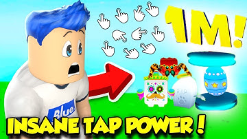 I Hatched The RAREST PETS In Tapping Simulator And Got TRILLIONS OF REBIRTHS!! (Roblox)