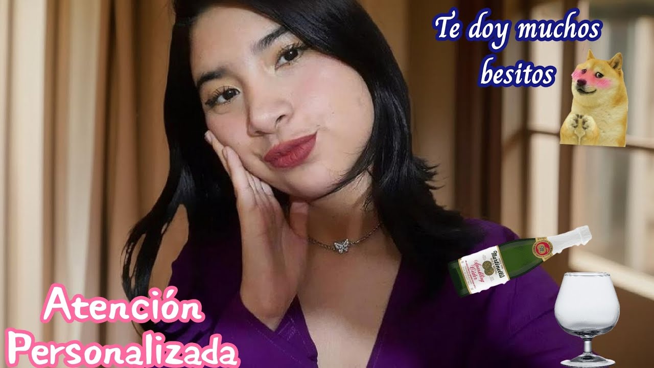 [ASMR NOVIA] Atención personalizada, te cuido y te doy muchos besitos