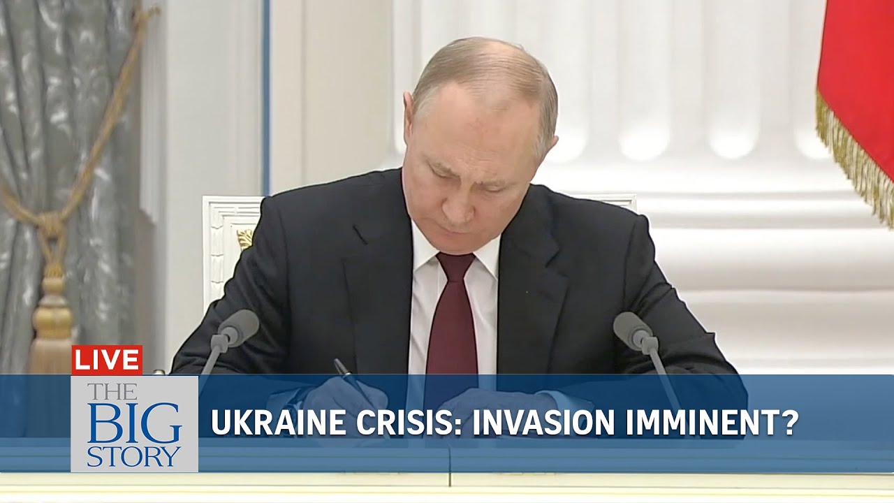 Ukraine crisis worsens as Putin orders Russian troops into breakaway regions | THE BIG STORY