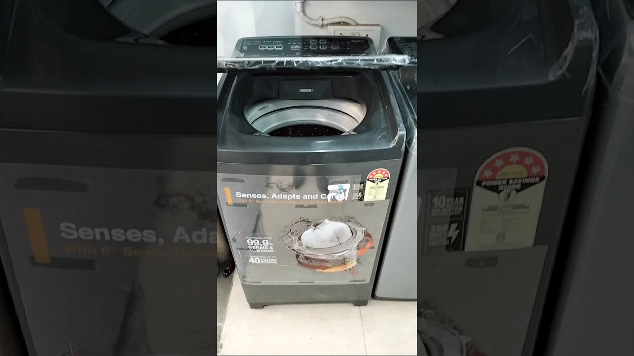 Whirlpool washing machines 7.5 Kg Top Load Fully Automatic 5 Star In Bult Heater