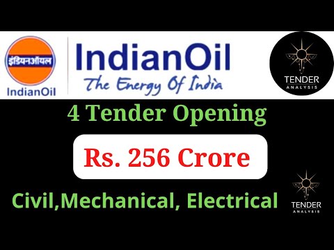 IOCl tender bidding 2022 Civil, roofing, Tank -pipes repairing, Mechanical, I to P convertor, Flange