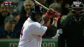 Big Papi draws four walks vs. Cards