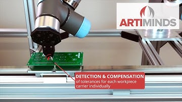 Compensation of tolerances & process optimization in robotic applications using ArtiMinds LAR