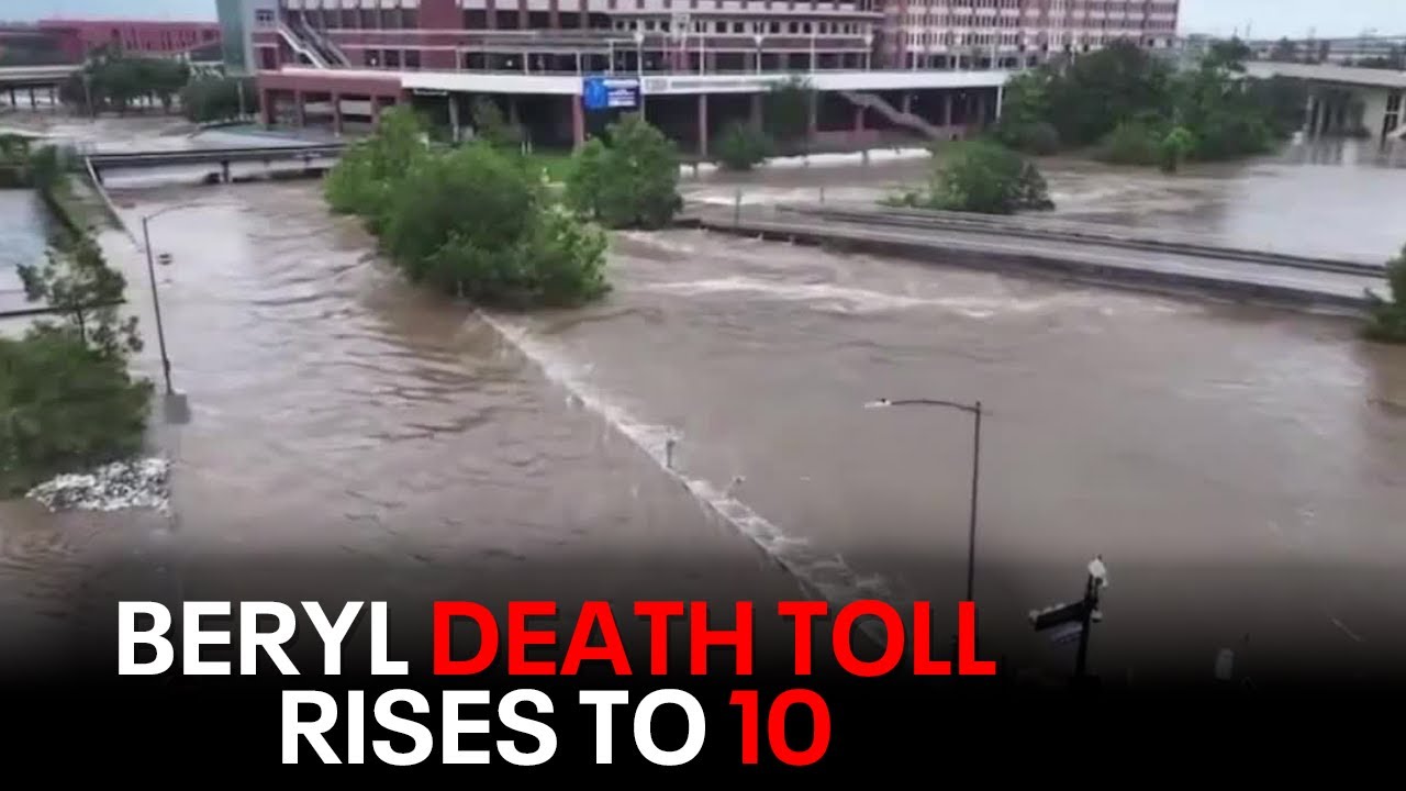Hurricane Beryl: 10 killed, more than 2 million without power