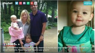Jenn Hobby's daughter completes second round of chemotherapy