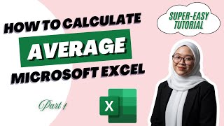 How to Calculate Average in Excel (Super-Easy Tutorial) #tutorial