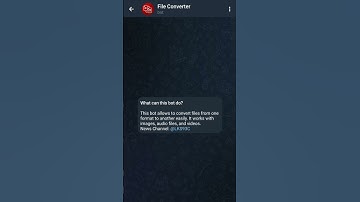 Bot Bot Bot சூப்பரான  Telegram File converter Bot | Tech N Tute #shorts #trending #useful