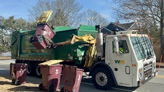 WM CrNG Python Garbage Truck Packing Heavy Bi Weekly Recycling