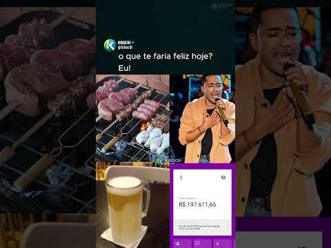 o que te faria feliz hoje? Eu!