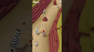 Taking on the Most Challenging Levels in Rodeo Stampede 🤟🧑🏿‍🦰✌️ #rodeostampede #mobilegame #gaming screenshot 4