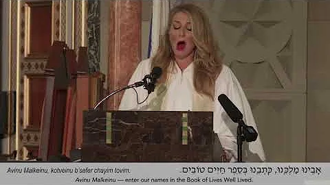Avinu Malkeinu (Janowski) sung by Cantor Rebecca G...