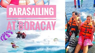 Parasailing in Boracay | Part 2 of Day 2 | @ShamVillaflores Travel Philippines