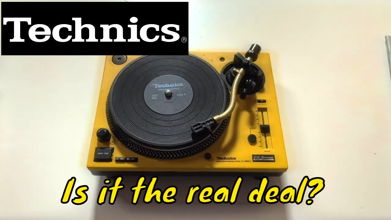 Is this Ali Express Mini Technics 1200 50th anniversary turntable legit?