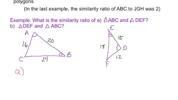 7-2 Ratios in Similar Polygons
