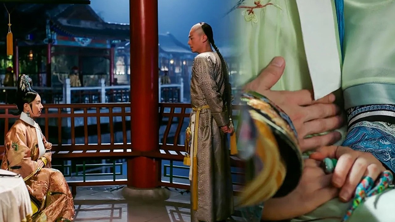 海蘭一襲淡綠驚艷聖心，一夜侍寢懷上龍種，從此把皇后踩在了腳底下！