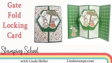 Locking Gate Fold Card