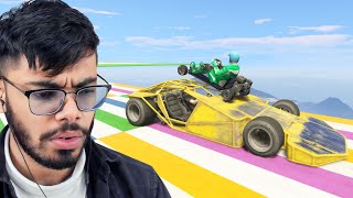 Cars Vs Cars Challenge 244.854% People Rage Quit This Race in GTA 5!