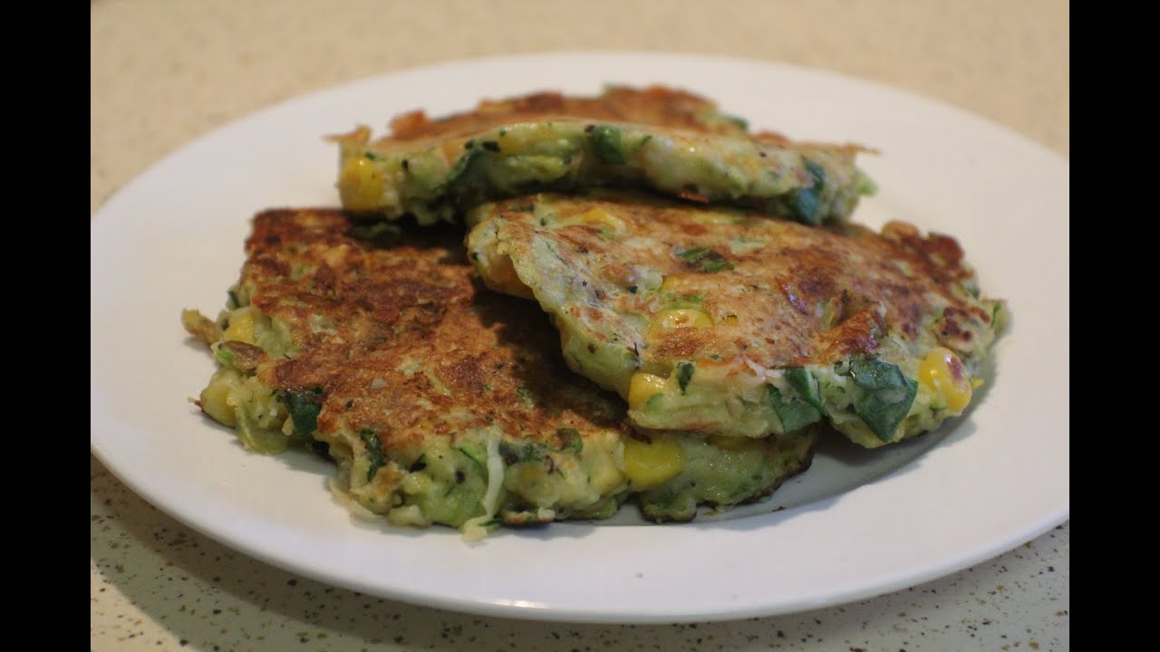 Chickpea, corn and Zucchini Frittata YouTube
