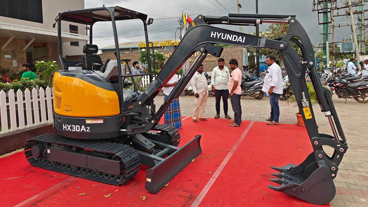 Hyundai HX30Az Mini Excavator | Unveiling & Full Walkaround Explanation