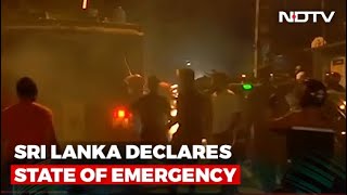 Sri Lanka Crisis: Sri Lanka Declares State Of Emergency After Unrest Over Economic Crisis