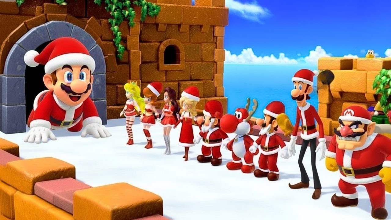 スーパー マリオパーティ🎅 クリスマスバトル勃発！マリオとプリンセス