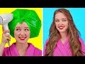 SMART AND EASY GIRLY HACKS || Cool Hair And Make Up Ideas For Girls by 123 GO!