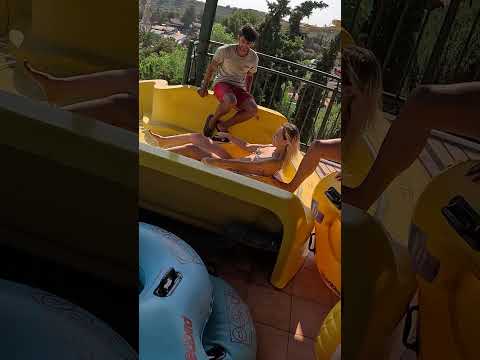 Recyclable Water Slide at Adaland Water Park, Turkey