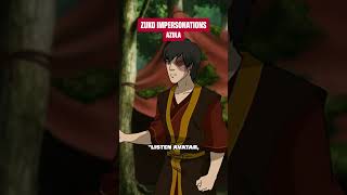 Zuko is GREAT at impersonations