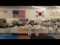 Srimann second degree black belt testing board break