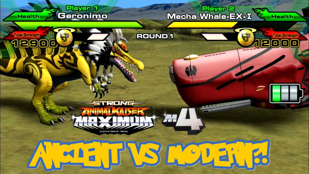 *ДИНОЗАВРЫ🦖 ПРОТИВ МЕХА🤖* Сильный зверь Кайзер Максимум 4!!!