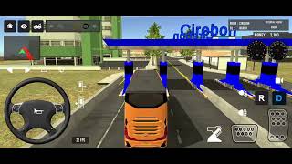 😨 bus driving simulator gameplay 😈 real bus driving 3d game 👍  euro coach bus gameplay  screenshot 1