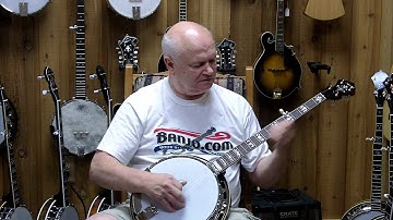 Banjo.com video: demo of a new Sullivan Bardstown 5 String Banjo