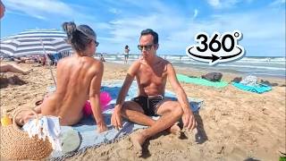 ☀️ Walking Through a Real RIO Beach Day | 8K VR 360° 60FPS (2026)