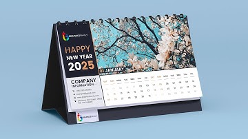 How to Create a Professional And Unique Calendar Design in Adobe Photoshop