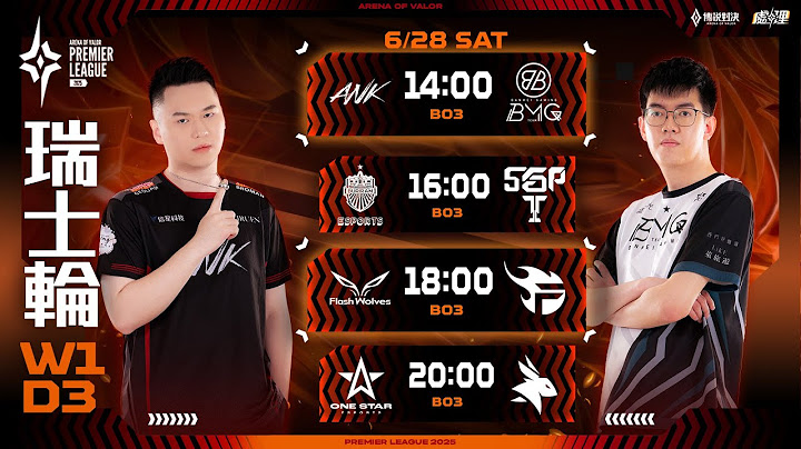 🔴 LIVE：FW 🆚 FPT｜APL 2025 瑞士輪W1D3－2025/06/28《Garena傳說對決》